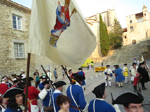 Girona resisteix! Jornades de recreaci&oacute; hist&ograve;rica de la Guerra de Successi&oacute;. Combat final a la pla&ccedil;a de Sant Dom&egrave;nec
