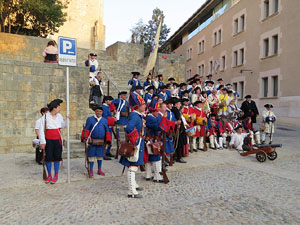 Girona resisteix! Jornades de recreaci&oacute; hist&ograve;rica de la Guerra de Successi&oacute;. Combat final a la pla&ccedil;a de Sant Dom&egrave;nec