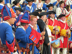 Girona resisteix! Jornades de recreaci&oacute; hist&ograve;rica de la Guerra de Successi&oacute;. Combat final a la pla&ccedil;a de Sant Dom&egrave;nec