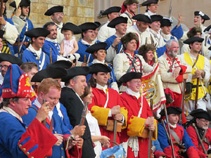 Girona resisteix! Jornades de recreaci&oacute; hist&ograve;rica de la Guerra de Successi&oacute;. Combat final a la pla&ccedil;a de Sant Dom&egrave;nec
