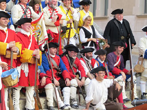 Girona resisteix! Jornades de recreaci&oacute; hist&ograve;rica de la Guerra de Successi&oacute;. Combat final a la pla&ccedil;a de Sant Dom&egrave;nec
