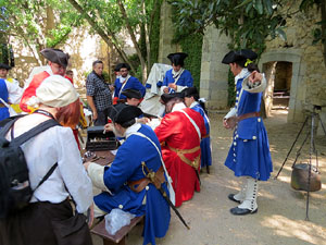 Girona resisteix! Jornades de recreaci&oacute; hist&ograve;rica de la Guerra de Successi&oacute;. El campament austriacista