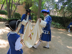 Girona resisteix! Jornades de recreaci&oacute; hist&ograve;rica de la Guerra de Successi&oacute;. El campament austriacista