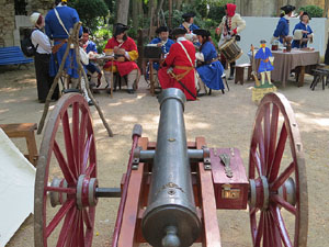 Girona resisteix! Jornades de recreaci&oacute; hist&ograve;rica de la Guerra de Successi&oacute;. El campament austriacista