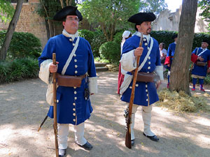 Girona resisteix! Jornades de recreaci&oacute; hist&ograve;rica de la Guerra de Successi&oacute;. El campament austriacista