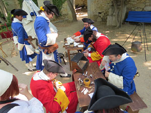 Girona resisteix! Jornades de recreaci&oacute; hist&ograve;rica de la Guerra de Successi&oacute;. El campament austriacista