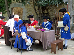 Girona resisteix! Jornades de recreaci&oacute; hist&ograve;rica de la Guerra de Successi&oacute;. El campament austriacista
