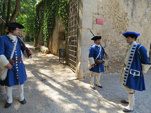 Girona resisteix! Jornades de recreaci&oacute; hist&ograve;rica de la Guerra de Successi&oacute;. El campament austriacista