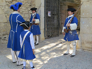 Girona resisteix! Jornades de recreaci&oacute; hist&ograve;rica de la Guerra de Successi&oacute;. El campament austriacista
