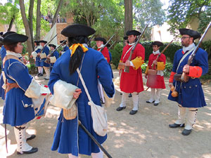 Girona resisteix! Jornades de recreaci&oacute; hist&ograve;rica de la Guerra de Successi&oacute;. El campament austriacista