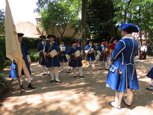 Girona resisteix! Jornades de recreaci&oacute; hist&ograve;rica de la Guerra de Successi&oacute;. El campament austriacista