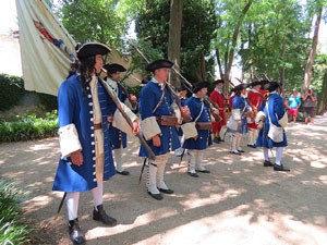 Girona resisteix! Jornades de recreaci&oacute; hist&ograve;rica de la Guerra de Successi&oacute;. El campament austriacista