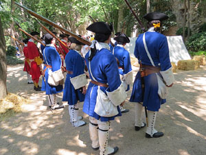 Girona resisteix! Jornades de recreaci&oacute; hist&ograve;rica de la Guerra de Successi&oacute;. El campament austriacista