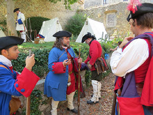 Girona resisteix! Jornades de recreaci&oacute; hist&ograve;rica de la Guerra de Successi&oacute;. El campament borb&ograve;nic