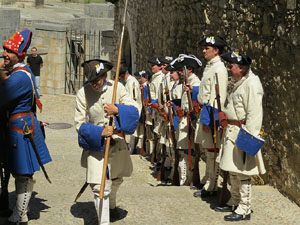 Girona resisteix! Jornades de recreaci&oacute; hist&ograve;rica de la Guerra de Successi&oacute;. El campament borb&ograve;nic