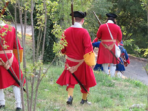 Girona resisteix! Jornades de recreaci&oacute; hist&ograve;rica de la Guerra de Successi&oacute;. Combat a la bretxa de la muralla
