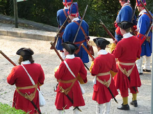 Girona resisteix! Jornades de recreaci&oacute; hist&ograve;rica de la Guerra de Successi&oacute;. Combat a la bretxa de la muralla