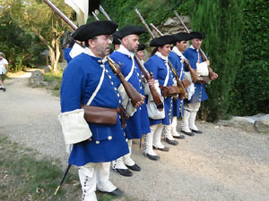 Girona resisteix! Jornades de recreaci&oacute; hist&ograve;rica de la Guerra de Successi&oacute;. Combat a la bretxa de la muralla