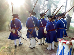 Girona resisteix! Jornades de recreaci&oacute; hist&ograve;rica de la Guerra de Successi&oacute;. Combat a la bretxa de la muralla