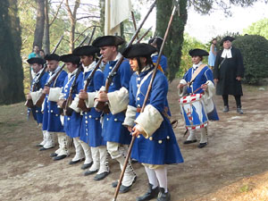 Girona resisteix! Jornades de recreaci&oacute; hist&ograve;rica de la Guerra de Successi&oacute;. Combat a la bretxa de la muralla