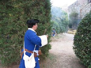 Girona resisteix! Jornades de recreaci&oacute; hist&ograve;rica de la Guerra de Successi&oacute;. Combat a la bretxa de la muralla