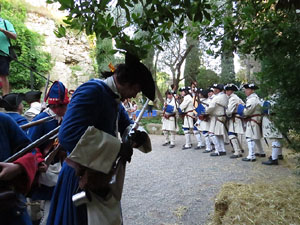 Girona resisteix! Jornades de recreaci&oacute; hist&ograve;rica de la Guerra de Successi&oacute;. Combat a la Torre Gironella
