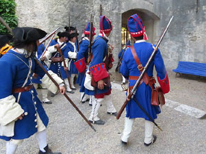 Girona resisteix! Jornades de recreaci&oacute; hist&ograve;rica de la Guerra de Successi&oacute;. Combat a la Torre Gironella