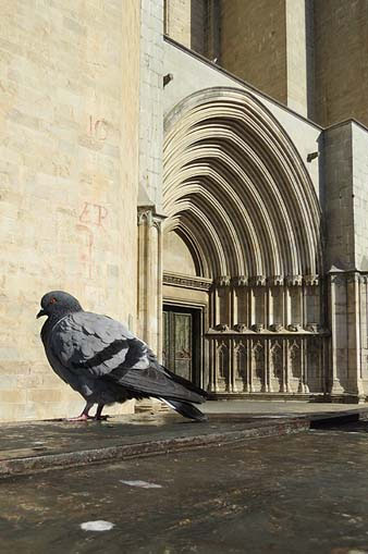 Estat actual de la porta dels Ap&ograve;stols