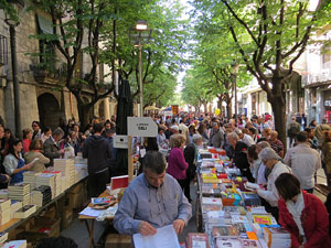 Sant Jordi 2015 a Girona