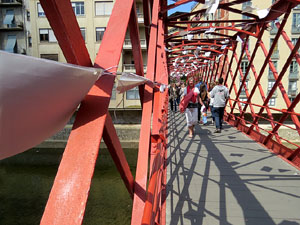 Sant Jordi 2015 a Girona. Estenem Poesia, per &Ograve;mnium Giron&egrave;s 