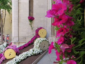 Temps de Flors 2015. Carrer Albereda, Rambla Verdaguer i voltants