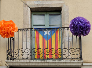 Temps de Flors 2015. Carrer Albereda, Rambla Verdaguer i voltants