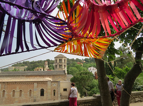 Temps de Flors 2015. El Passeig Arqueol&ograve;gic