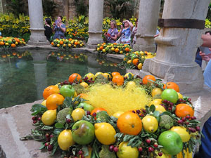 Temps de Flors 2015. Els Banys &Agrave;rabs