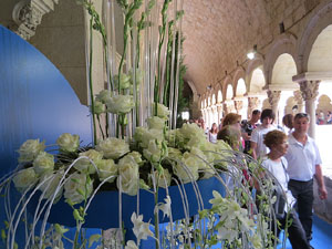 Temps de Flors 2015. Decoraci&oacute; floral del claustre de la Catedral