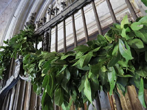 Temps de Flors 2015. Decoraci&oacute; floral del claustre de la Catedral