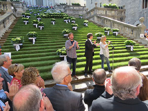 Temps de Flors 2015. Inauguraci&oacute; de la 60ena. edici&oacute;