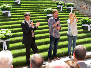 Temps de Flors 2015. Inauguraci&oacute; de la 60ena. edici&oacute;