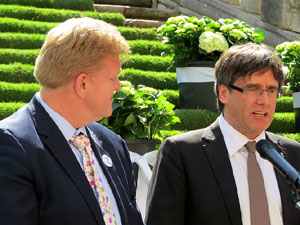Temps de Flors 2015. Inauguraci&oacute; de la 60ena. edici&oacute;
