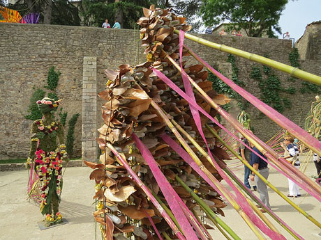 Temps de Flors 2015. La pla&ccedil;a dels Jurats