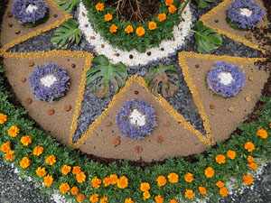 Temps de Flors 2015. Escales de la pujada de Sant Mart&iacute;