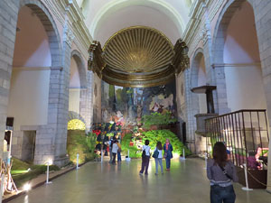 Temps de Flors 2015. Esgl&eacute;sia de Sant Mart&iacute; - Seminari