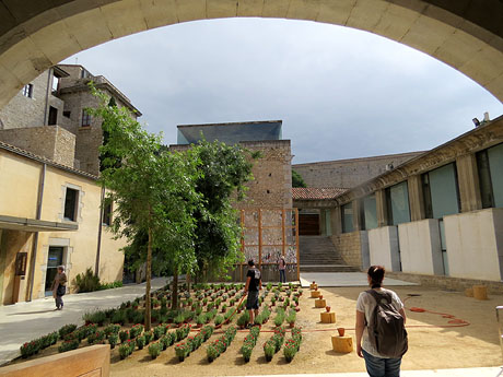 Temps de Flors 2015. Universitat de Girona - Sant Dom&egrave;nec