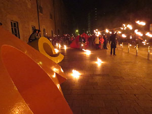 350 anys de l'Antic Hospital de Santa Caterina. Nit de les Llumin&agrave;ries