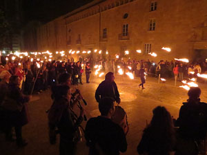 350 anys de l'Antic Hospital de Santa Caterina. Nit de les Llumin&agrave;ries