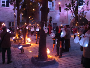 350 anys de l'Antic Hospital de Santa Caterina. Nit de les Llumin&agrave;ries