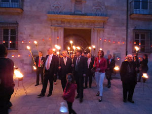 350 anys de l'Antic Hospital de Santa Caterina. Nit de les Llumin&agrave;ries