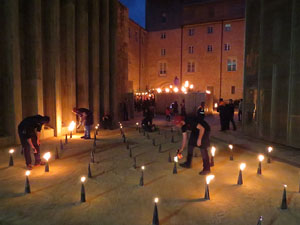 350 anys de l'Antic Hospital de Santa Caterina. Nit de les Llumin&agrave;ries