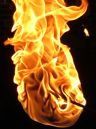 El foc de l'espectacle