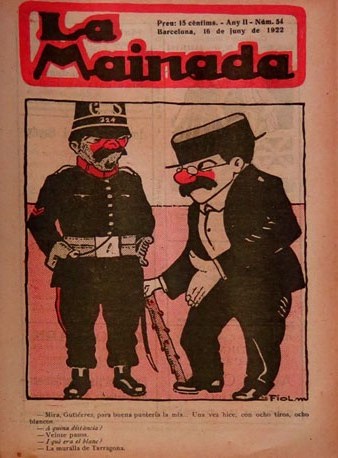 Portada de La mainada (1921-1923)